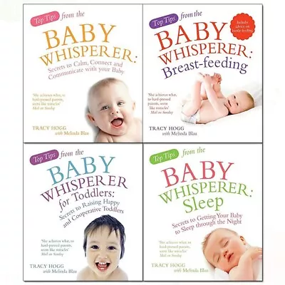 Baby Whisperer Collection 4 Books Set (Sleep For Toddlers Breastfeeding) NEW • £26.99