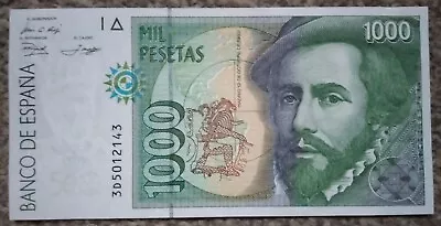 Spain 1000 Pesetas 1992 P163a  Unc • £11