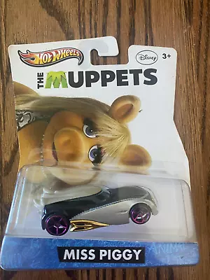 Disney The Muppets Hot Wheels (2012) Miss Piggy Die-Cast Toy Car • $18.99