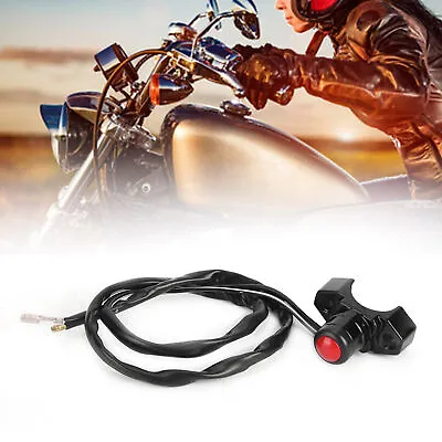 * Motorcycle Handlebar Engine Start Stop Kill Button Switch For Pit Dirt Bike • $9.37
