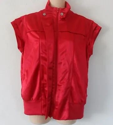 Adidas Vintage LTD ED Missy Elliot SHINNY TRACK TOP Jacket Vest Superstar Size L • $149.99