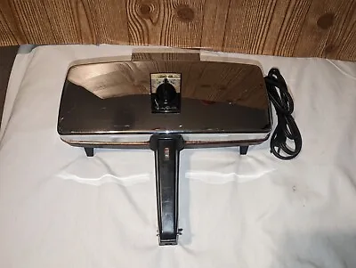 Vintage Electric Sunbeam Party Grill Chrome Sandwich Maker 870 Tested Works • $59.95