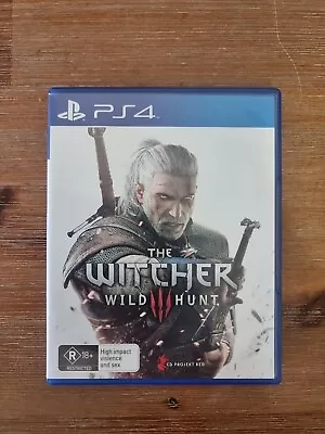 The Witcher III 3 Wild Hunt + Manual + Compendium + Soundtrack + Stickers - PS4 • $17