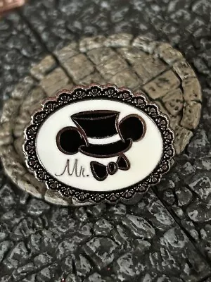 Mr Groom Top Hat Ears Bow Tie 2009 Hidden Mickey Disney Collectible Trader Pin • $7.99