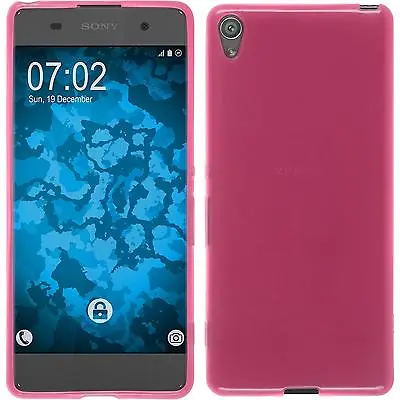 $11.63 • Buy Silicone Case For Sony Xperia XA Rosa Transparent +2 Protector