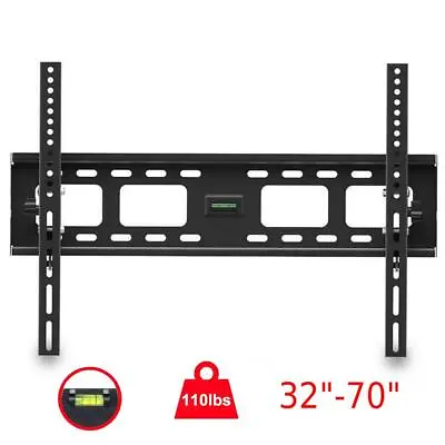 TV Wall Mount VESA Bracket Tilt For 32 37 40 42 43 46 47 50 52 55 60 65 70 Inch • $17.99