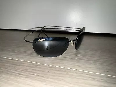 Maui Jim Kapulua MJ502-02 Sunglasses Rimless Gray Polarized 57-18-135 Japan • $99.99