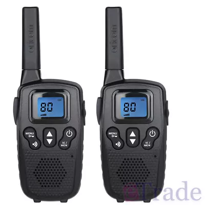 $89.90 • Buy Oricom 1 Watt 80 Channel Handheld UHF Twin Pack CB Radio 2 Way Hand Held Walkie 