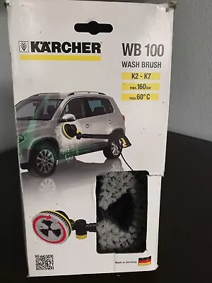 Karcher Pressure Wash Rotary Wash Brush With Adjustable Head Joint K2-K7 WB100 • £28