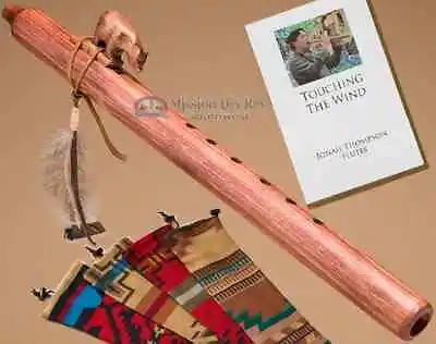 Native American Flute & Bag -Walnut Bear • $139.99