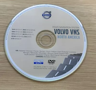 Volvo Gps Map Navigation Dvd Disc Cd Oem Part 31382171 1220 Disc C • $103.99