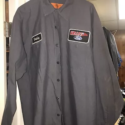 Vintage 90s Mechanic  Auto Shop Men's XL-RG Nice Ford • $24.99