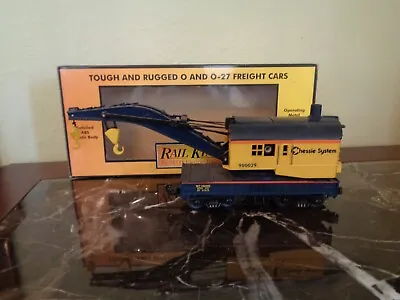 Rail King 30- 7916 Chessie Operating Crane Car /box Ex • $35