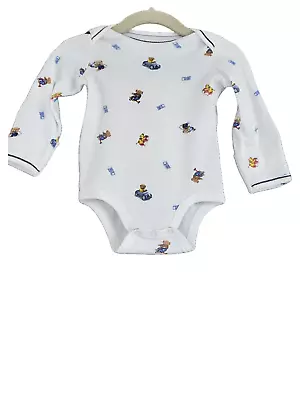 Ralph Lauren Baby Bodysuit Bear Pattern - 3 Months • £20