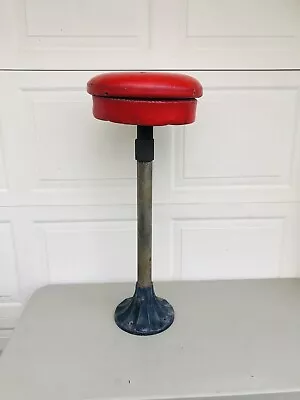 Vintage Antique Soda Fountain Ice Cream Parlor Swivel Stool • $165