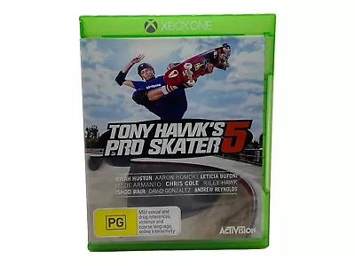 Tony Hawk's Pro Skater 5 Microsoft Xbox One Game - FREE POSTAGE • $24.95