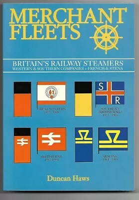 Merchant Fleets 24 Britain's Railway Steamers Western Southern French Stena Haws • £6.95