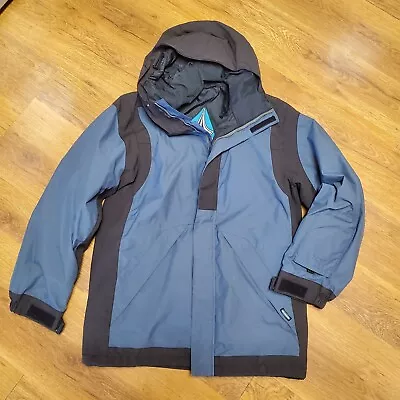 Volcom Nimbus Series Shell Snowboard Jacket - Women's XL Blue - NEEDS ZIPPER • $31.95