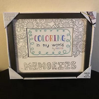 Malden Coloring In My World Memories Color Me Photo Frame NEW • $10