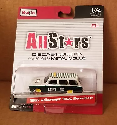 Maisto All Stars - 1967 Volkswagen 1600 Squareback Taxi • $9.95