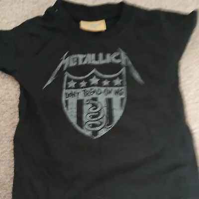 Metallica Toddler Tshirt 12-18 Months • £5