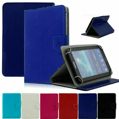 $11.55 • Buy For 7  8  10  10.1  Inch Tablet Universal Folding PU Leather Stand Case Cover