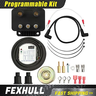 Single Fire Programmable Ignition Coil Kit 53-660 For EVO Big Twin XL Sportster • $149.99