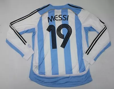 Argentina Jersey 2006 Shirt Messi Long Sleeve World Cup Playera Chamarra • $85