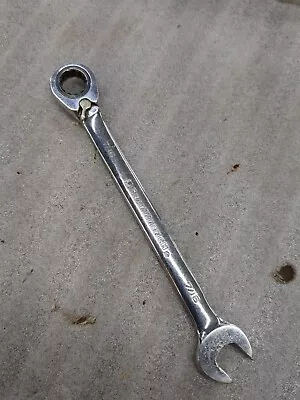 GEARWRENCH RATCHETING 7/16 REVERSIBLE FRACTIONAL Combination Wrench • $16.99