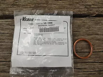 Vesrah VE-1008 Exhaust Pipe Gasket For Honda 18291-236-000 18212-634-000 • $5.45