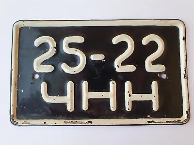 Transport License Plate Ukraine Vintage Soviet USSR Car Numbers • $42.50