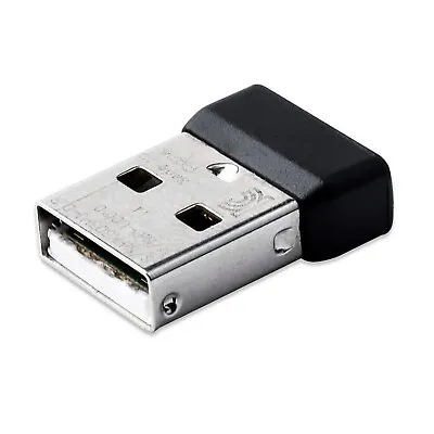 Mini USB Wireless Mouse Keyboard Combo Receiver For Logitech MK220 MK235 MK250 A • £10.79