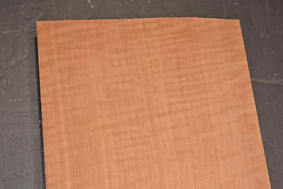 Makore Raw Wood Veneer Sheet 6.5 X 24 Inches 1/42nd                      7651-22 • $9.98