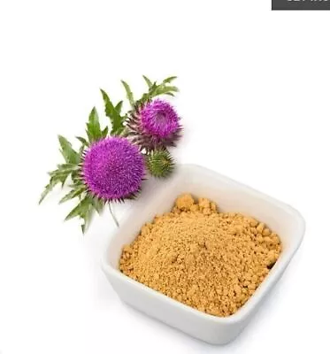 Milk Thistle Seed Extract Silymarin 80% Liver Aid Digestion And Cleansing • £11.47