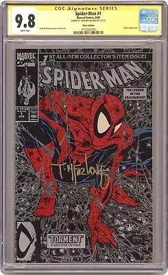 Spider-Man #1 McFarlane Silver Variant CGC 9.8 SS McFarlane 1990 4153555024 • $345