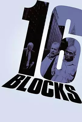 16 BLOCKS Movie POSTER 27x40 E Cylk Cozart Mos Def Tig Fong David Morse Angela • $17.98