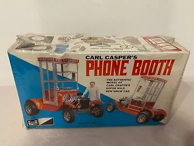 Vintage 1960s CARL CASPER'S PHONE BOOTH KIT #620-150 STILL SEALED • $269.95