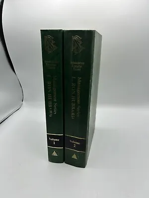 MANAGEMENT SERIES VOL. 1 & 2 By L. Ron Hubbard Organization Executive Course HC • $64.99