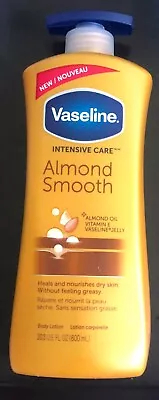 Vaseline Intensive Care Hand And Body Lotion Almond Smooth 20.3 Oz • $14