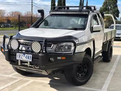 Single Cab Steel Side Steps To Suit Holden Colorado 12-16 Heavy Duty • $549