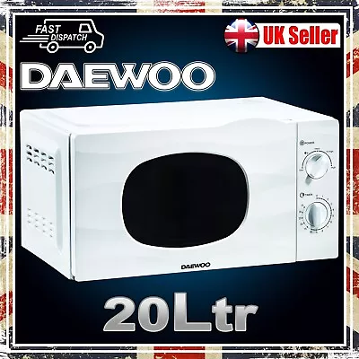 Daewoo 20l 700w White Microwave Sda2095 • £74.95