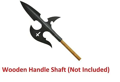 United Cutlery Honshu Halberd Spear Head 65MnHC Steel One Piece Construction • $62.59