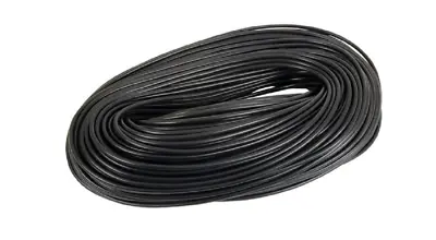 PVC SLEEVING TUBING SLEEVE BLACK 3mm TO COVER ELECTRICAL WIRE CABLE • £1.99