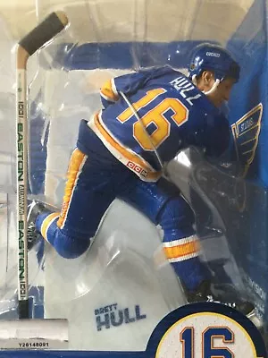 Brett Hull  St.louis Blues Jersey 6'' *** Super Chase *** Action Figure • $181.74