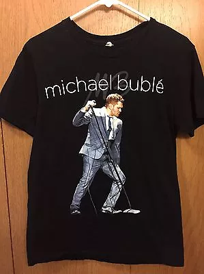 Michael Buble Concert Shirt Size M 2 Sided • £11.57