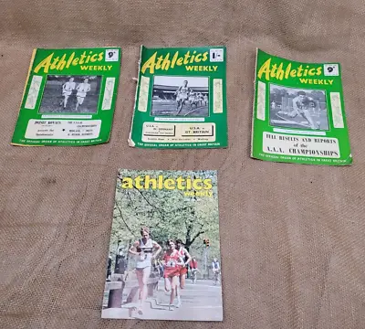 £8 • Buy Vintage Athletics Weekly  Job Lot Of 4