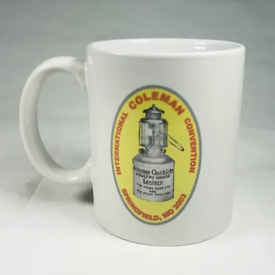 Vintage 2003 ICCC Coleman Camping Coffee Mug Cup Springfield MO Convention • $14.99
