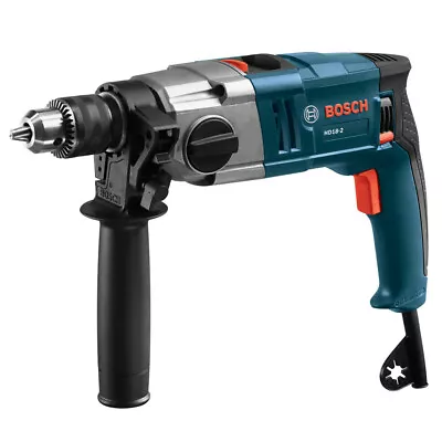 Bosch 8.5 Amp 1/2 In. Two-Speed Hammer Drill HD18-2-RT Certified Refurbished • $78.99