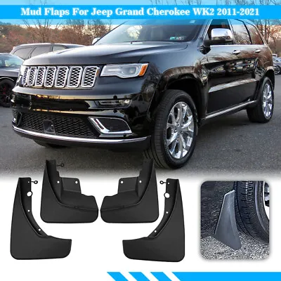 Front Rear Splash Guards Mud Flaps For Jeep Grand Cherokee WK2 2011-2021 • $35.81