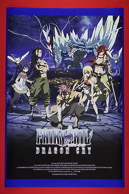 Fairy Tail Dragon Cry Manga Anime Makoto Picture Movie Poster 24X36 New    FTDC • $23.95